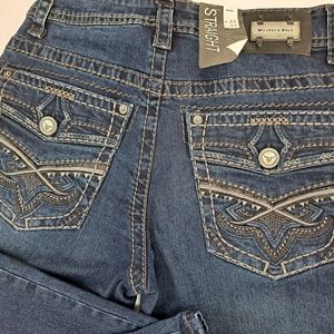 Western blue straight fit with 31 L 32